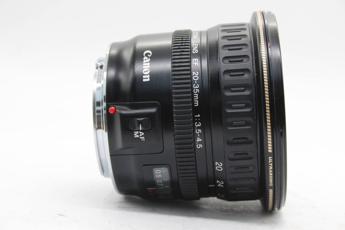 【外観美品】 キャノン Canon EF Ultrasonic 20-35mm F3.5-4.5 前後キャップ付き レンズ s2809_画像3