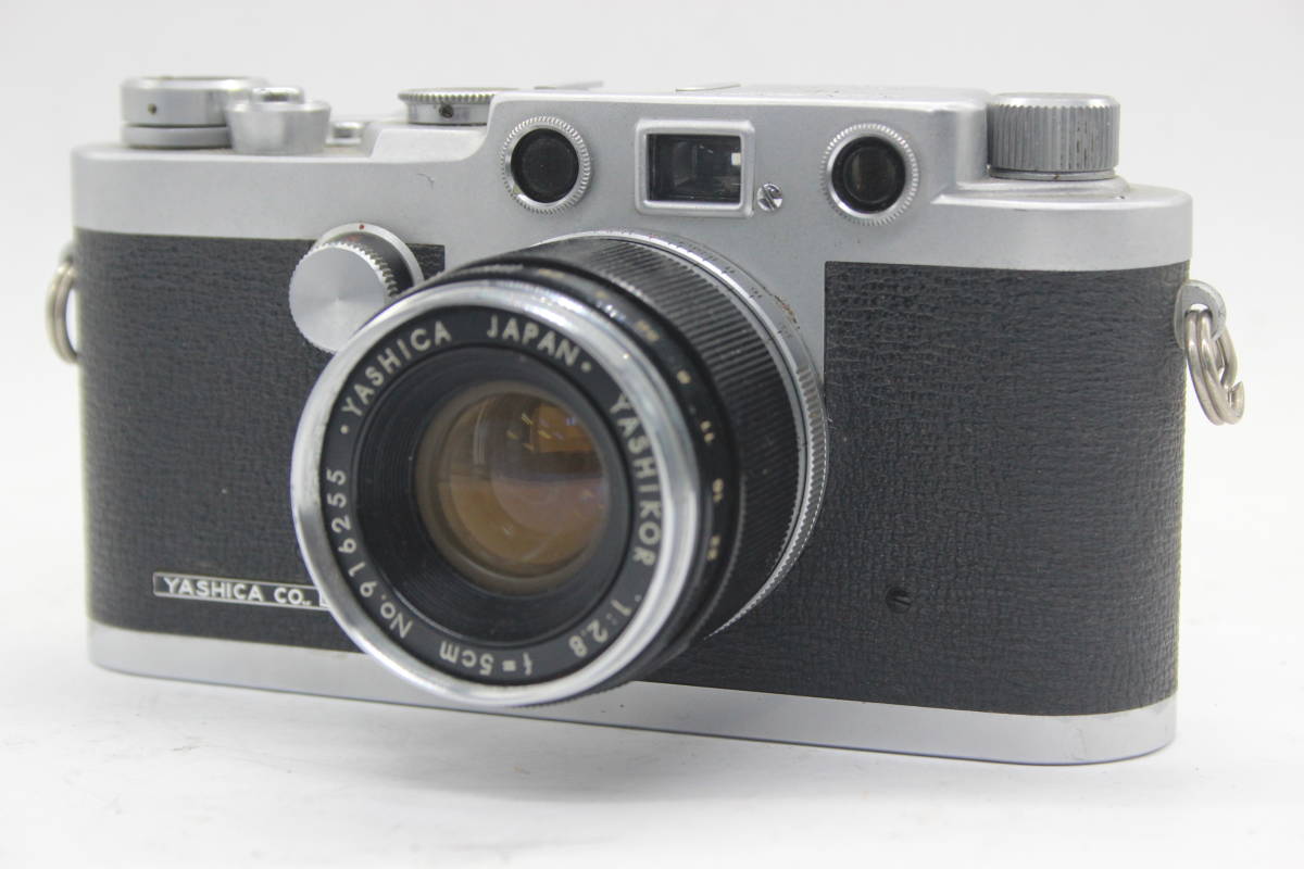[ returned goods guarantee ] Yashica Yashica YE Yashikor 5cm F2.8 L mount range finder camera s3605