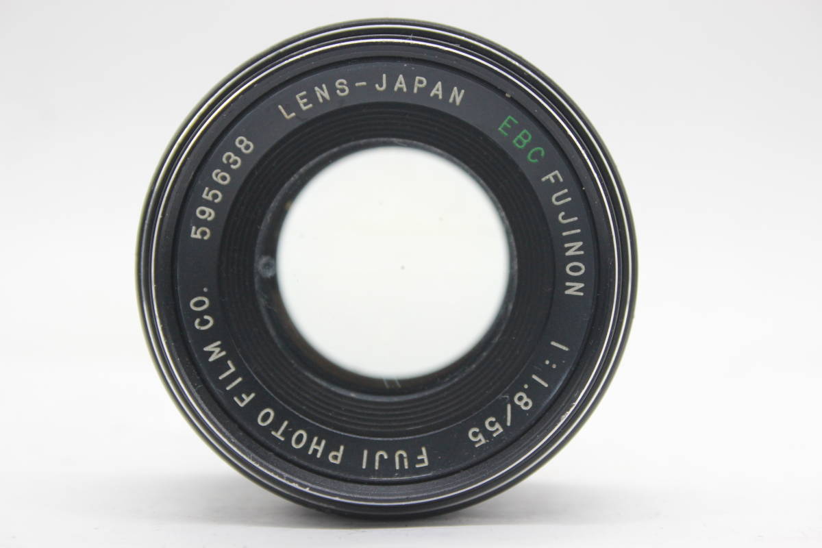 【返品保証】 フジフィルム Fujifilm FUJICA ST801 ブラック EBC Fujinon 55mm F1.8 ボディレンズセット s3608_画像9