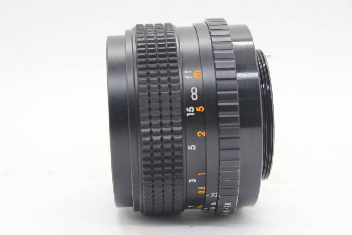 【返品保証】 ペトリ Petri MC Auto 28mm F2.8 M42マウント レンズ s3679_画像4