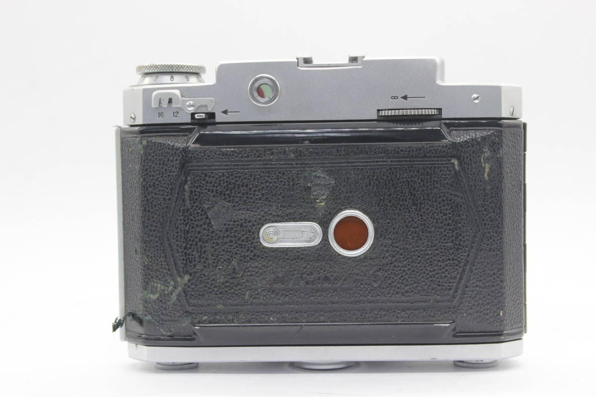 【訳あり品】 マミヤ Mamiya-6 Olympus Zuiko F.C. 7.5cm F3.5 蛇腹カメラ s3795