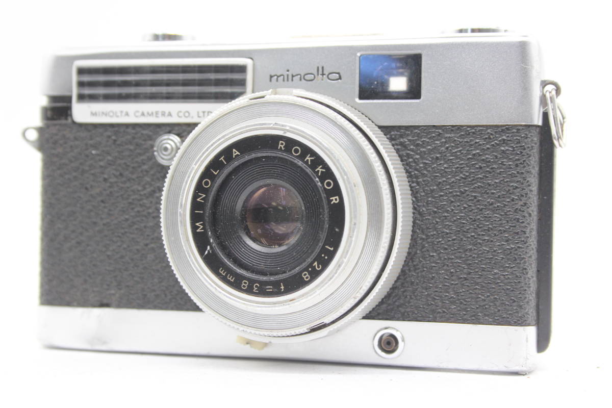 【返品保証】 ミノルタ Minolta Minoltina-P Rokkor 38mm F2.8 コンパクトカメラ s3829