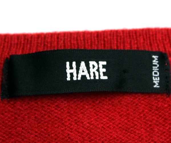 【極上カシミヤ100%】ハレ HARE カシミヤチュニック セーター ワンピース サイズM 1112h _画像4