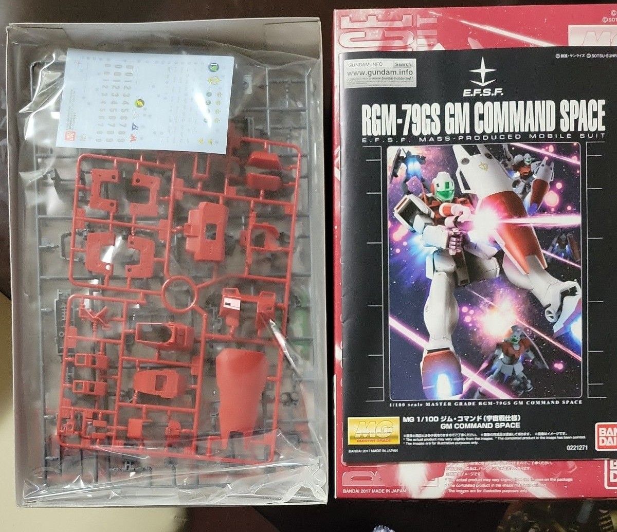 MG 1/100 ジムコマンド (宇宙戦仕様) プレミアムバンダイ限定 MG 1/100 ジムコマンド (宇宙戦仕様) プレミアムバンダイ限定