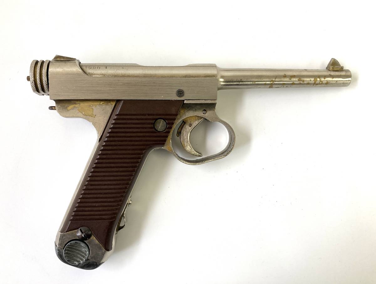 AA08732【現状品】HUDSON ハドソン 南部14年式拳銃　SMG　1980　1刻印 モデルガン _画像4