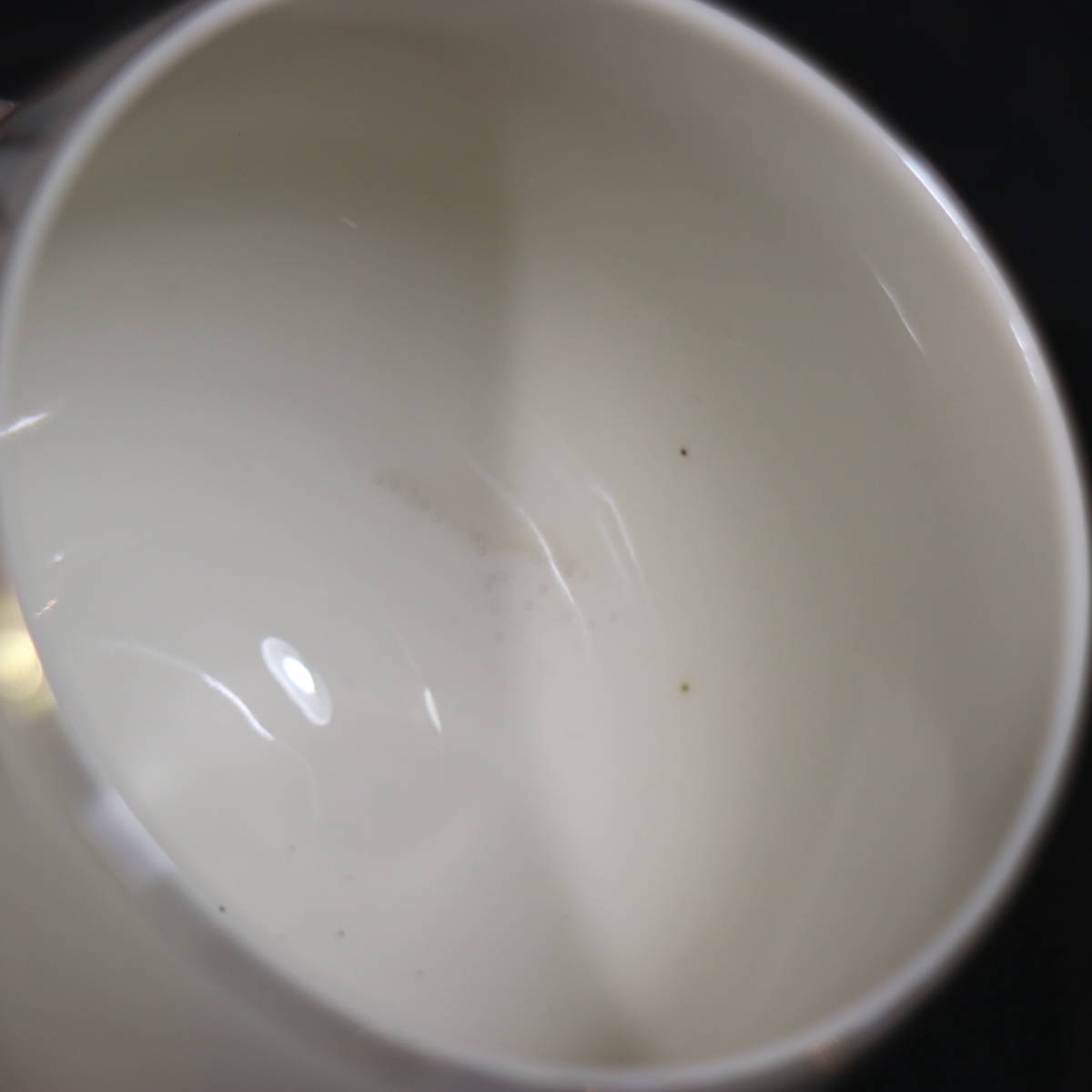 YAMAHEI yamahyo CHINA ラン茶菓セット コ-136 陶器 茶器 食器 菓子器 湯呑 カップ インテリア キッチン 花絵 植物_画像8