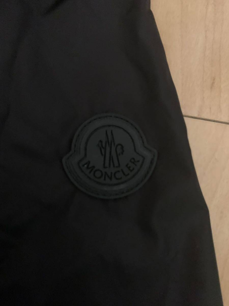 美品 MONCLER モンクレール massereau マセロー 5 ナイロンジャケット ブラック ウィンドブレーカー XL XXL_画像4