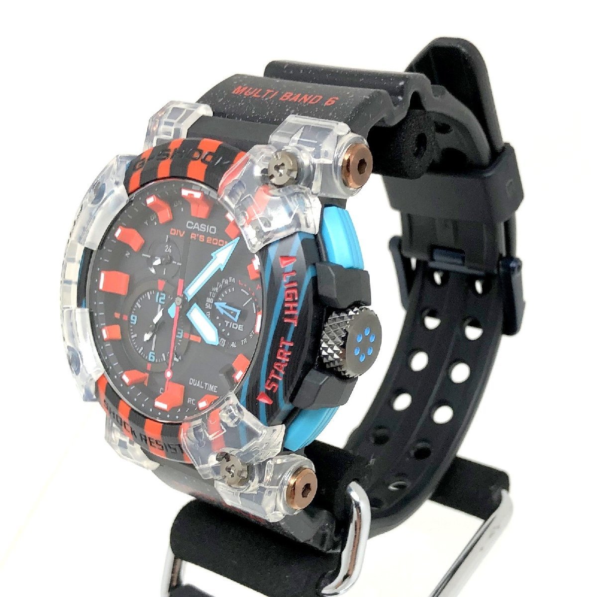 極美品 G-SHOCK ジーショック 腕時計 GWF-A1000APF-1AJR FROGMAN 30周年記念 ヤドクガエル【ITMPZTZV5F82】_画像3