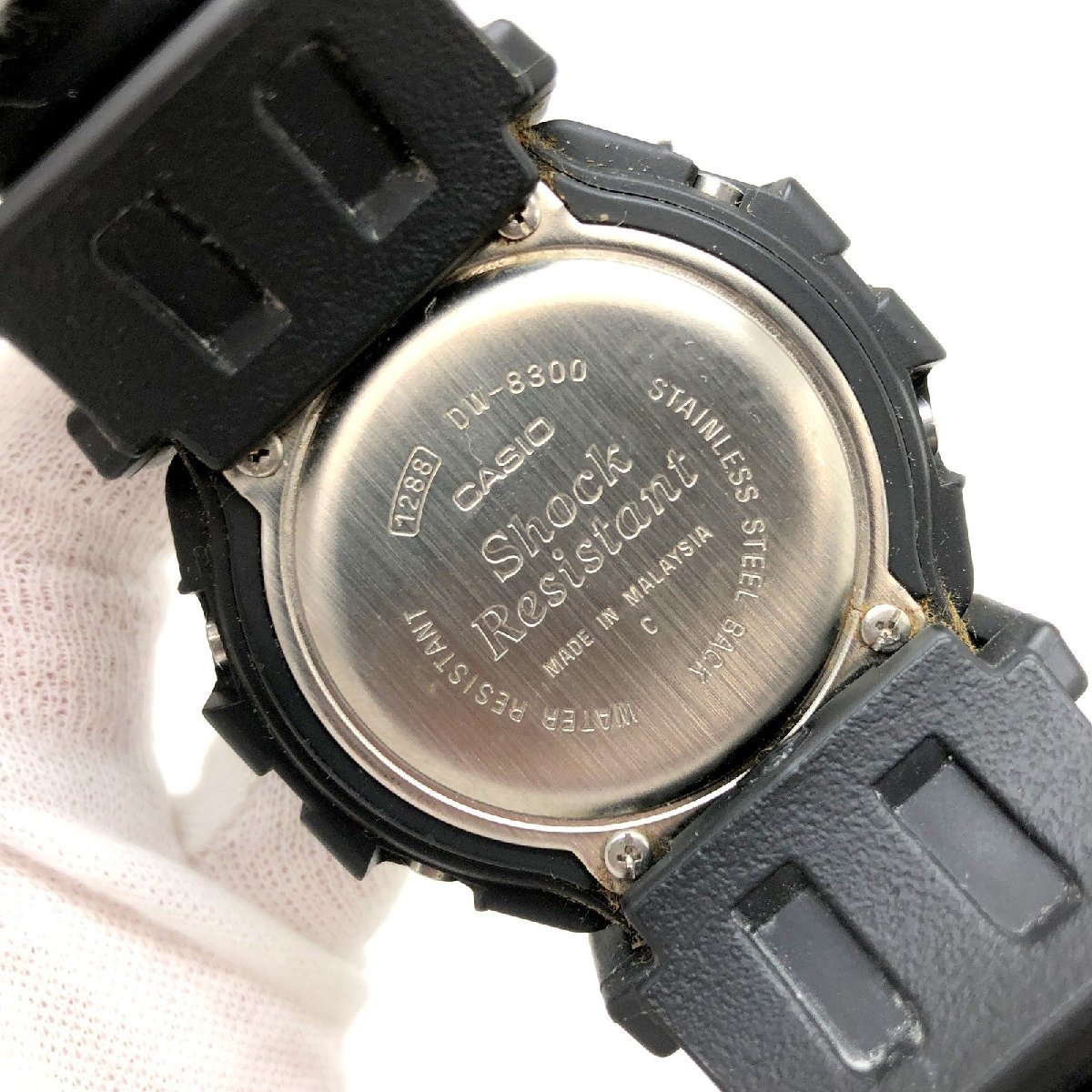 ジャンク G-SHOCK ジーショック CASIO カシオ 腕時計 DW-8300 インラインホッキー デジタル 【IT66XVJNM5Q0】_画像8