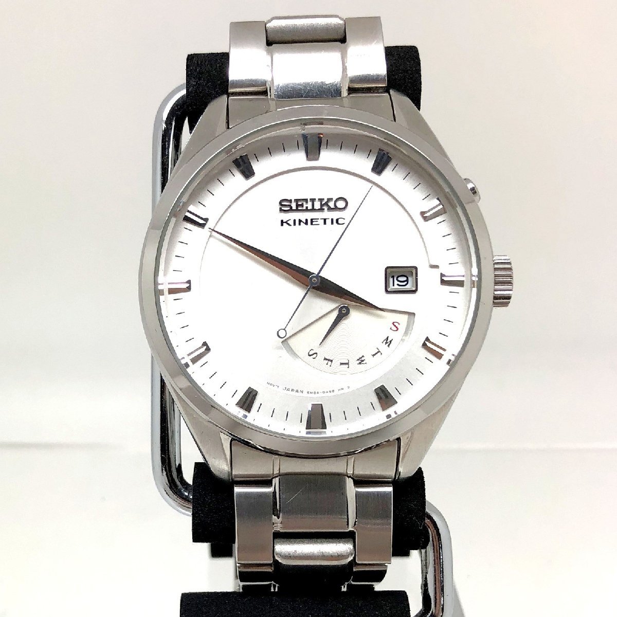 SEIKO セイコー 【5462D】 ジャンク キネティック デイデイト 自動巻き充電式腕時計 5M84-0AB0 メンズ_画像1