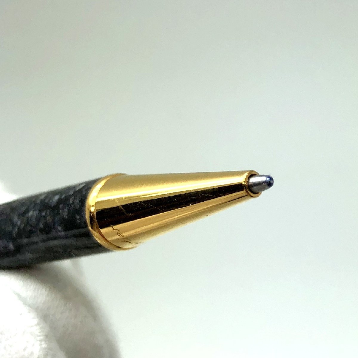 Cartier カルティエ 【5447D】 ボールペン トリニティ マーブル ST150108 ゴールド ブラック グレー 回転式 ツイスト式 筆記具_画像6