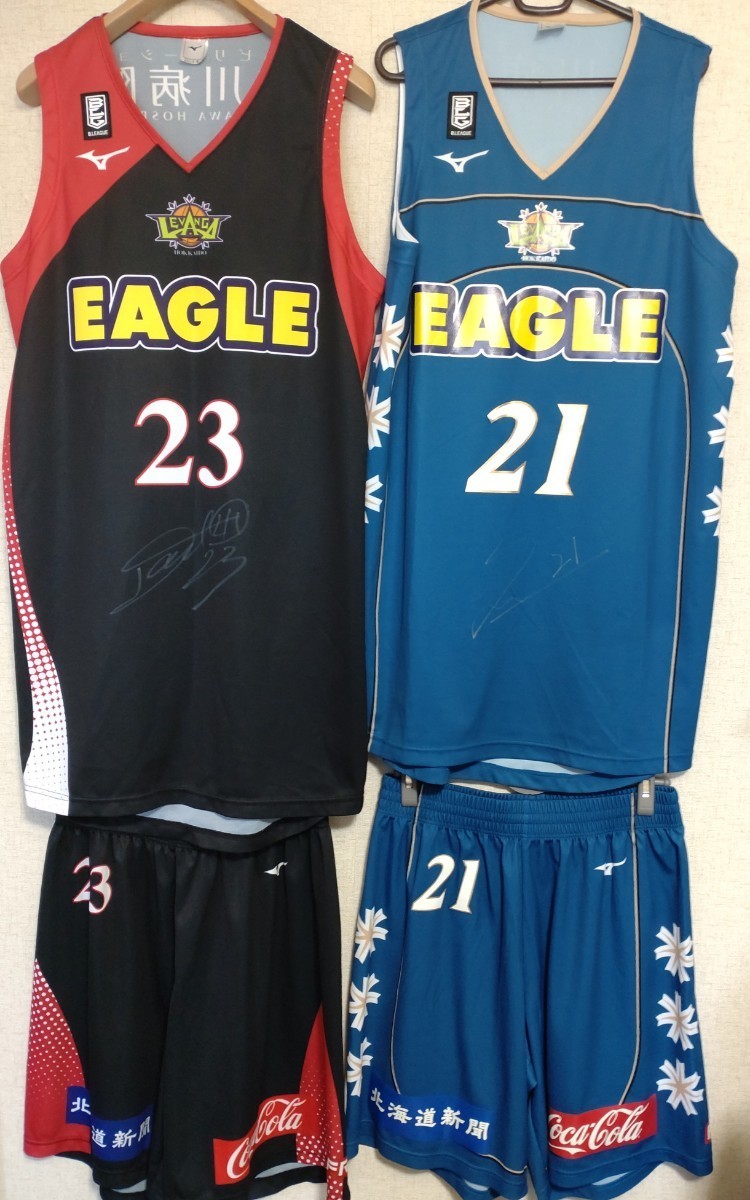 レバンガ北海道　非売品　ユニフォーム　セット　Ｂリーグ バスケットボール_画像1