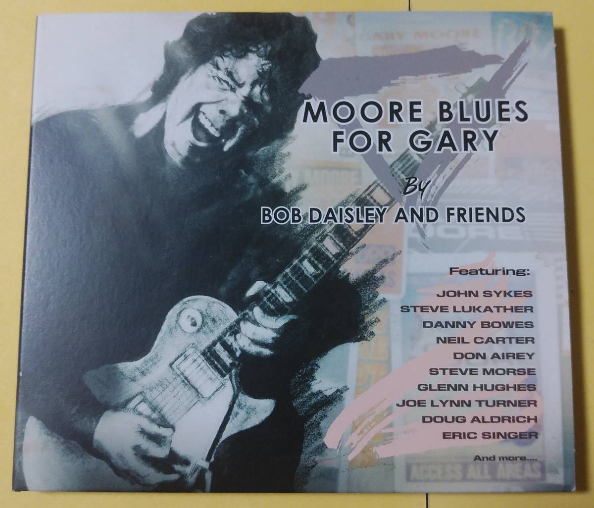 【トリビュート/Gary Moore ゲイリー・ムーア 】(輸入盤)Moore Blues For Gary ～ A Tribute To Gary Moore：Bob Daisley And Friends_画像1