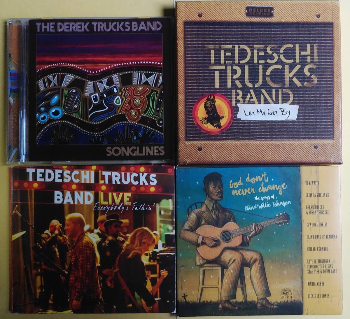 【Derek Trucks デレク・トラックス】輸入盤CD4枚セット 「(2CD)Let Me Get By」「(2CD)Everybody's Talkin'」「Songlines」他_画像1