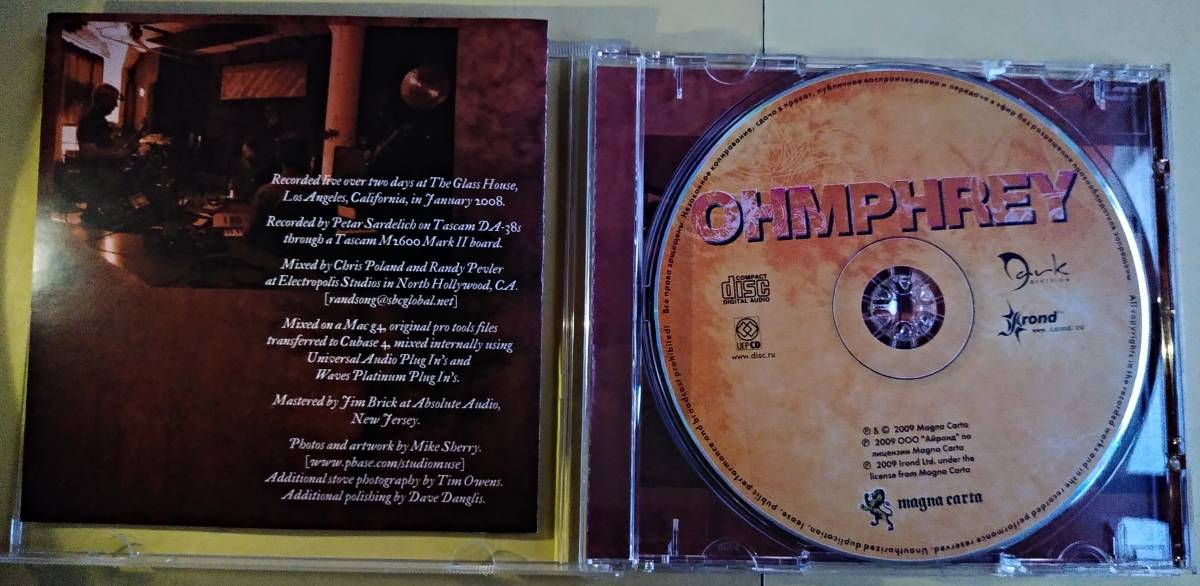 【...  mega  .../... *   косметика марки Pola ... Chris Poland】CD2 шт.  「Circus Of Sound：Ohm」「OHMPHREY：OHMPHREY」