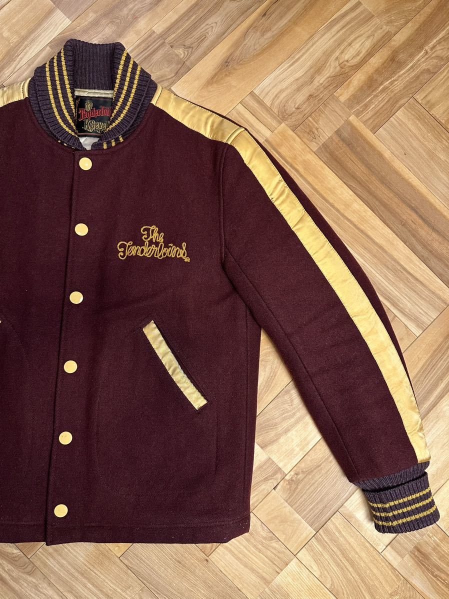 TENDERLOIN スタジャン バーシティジャケットT-VERSITY versity jkt テンダーロイン アワードジャケット バーシティ_画像3