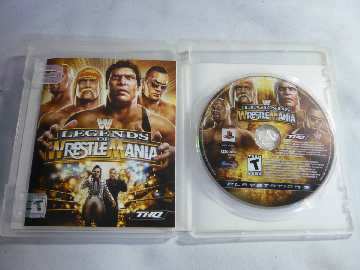 海外版PS3ソフト《WWE Legends of WrestleMania》中古_画像2