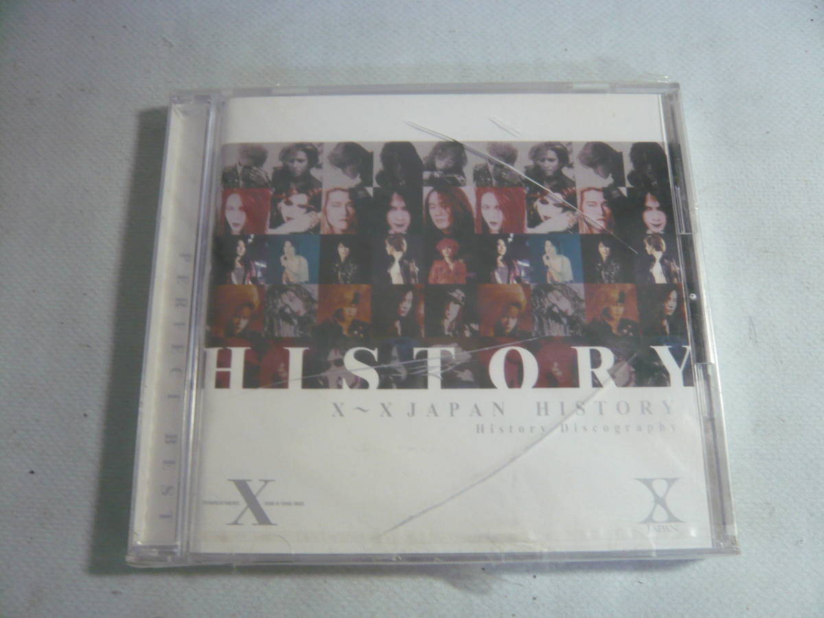 未開封！CD《X JAPAN PERFECT BEST　HISTORY》_画像1