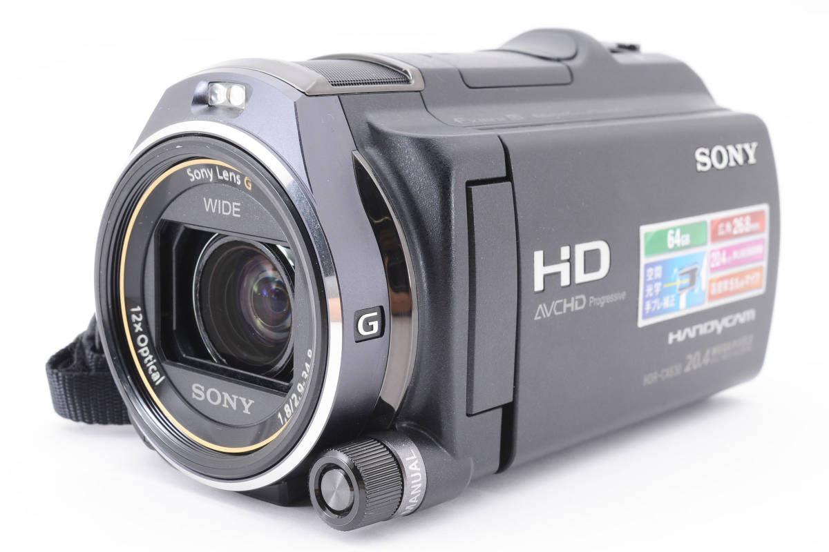 【美品】SONY ビデオカメラ HANDYCAM HDR-CX630V 《バッテリーx2個付》 M27O01_画像2