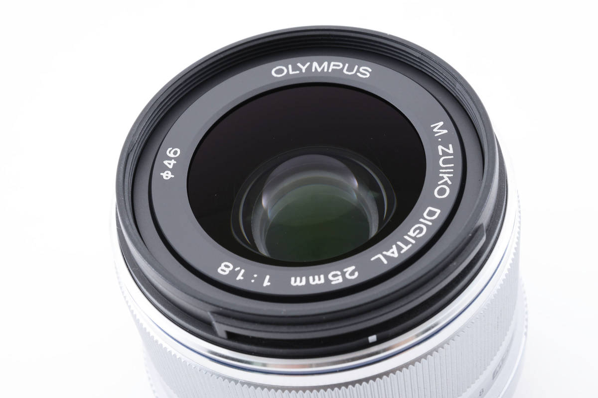 【新品級】OLYMPUS オリンパス M.ZUIKO DIGITAL 25mm F1.8 シルバー 《元箱付》 KN06N03_画像10