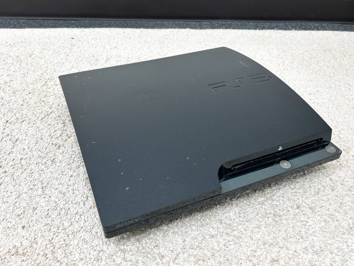 A112　PlayStation3 PS3 プレステ3 本体 CECH-2000A / コントローラー ワイヤレス CECHZC2J SONY ブラック 動作未確認 中古品 _画像2