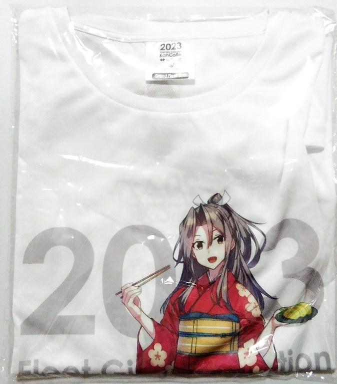 【Fサイズ・送料無料】艦これ 鎮守府新春New Year SHIGURE Live! 2023 公式Tシャツ 瑞鳳 艦隊これくしょん C2機関 カレー機関 新春ライブ_画像1