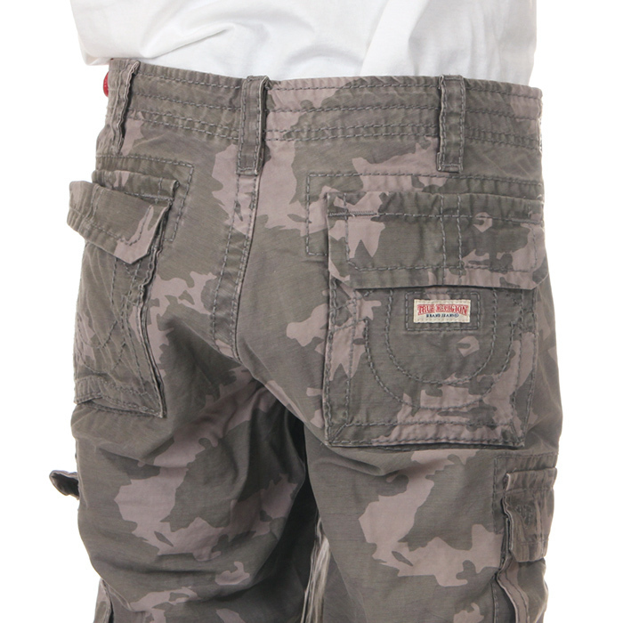 新品】True Religion カーゴパンツ 30インチ 迷彩 メンズ 新品】True Religion カーゴパンツ 30インチ 迷彩 メンズ
