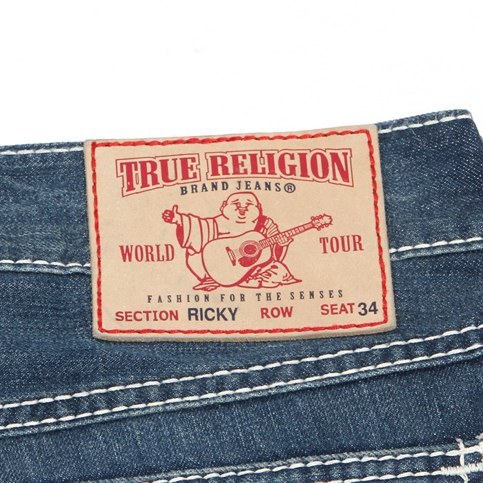 【国内正規品】【新品】True Religion デニムパンツ 34インチ メンズ トゥルーレリジョン RICKY パンツ ストレート ジーンズ ジーパン_画像10