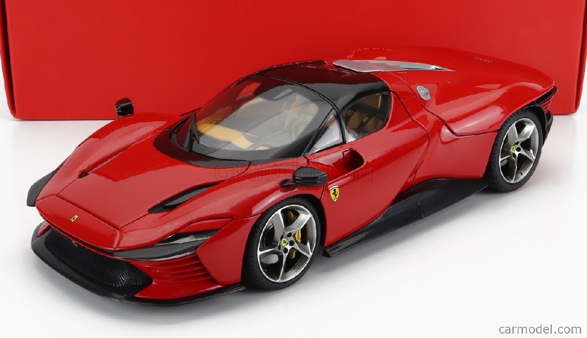Burago SIGNATURE Series 1/18 2022年モデル フェラーリ Ferrari Daytona SP3 Spider Closed Roof 2022 ROSSO CORSA 322 レッド_画像1