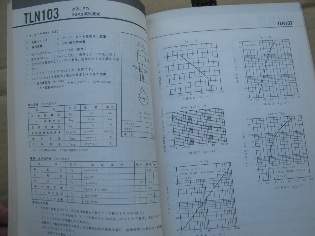 東芝 光センサ　データブック 1984年5月_画像6