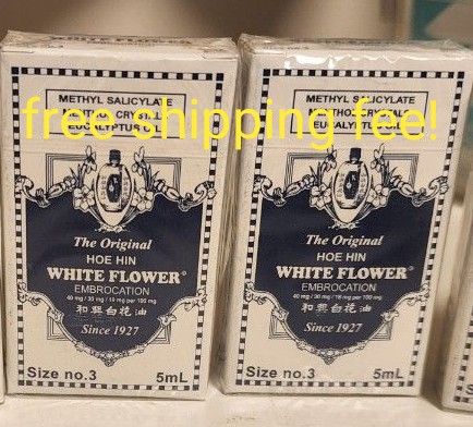 White flower 5ml = 2pcs 