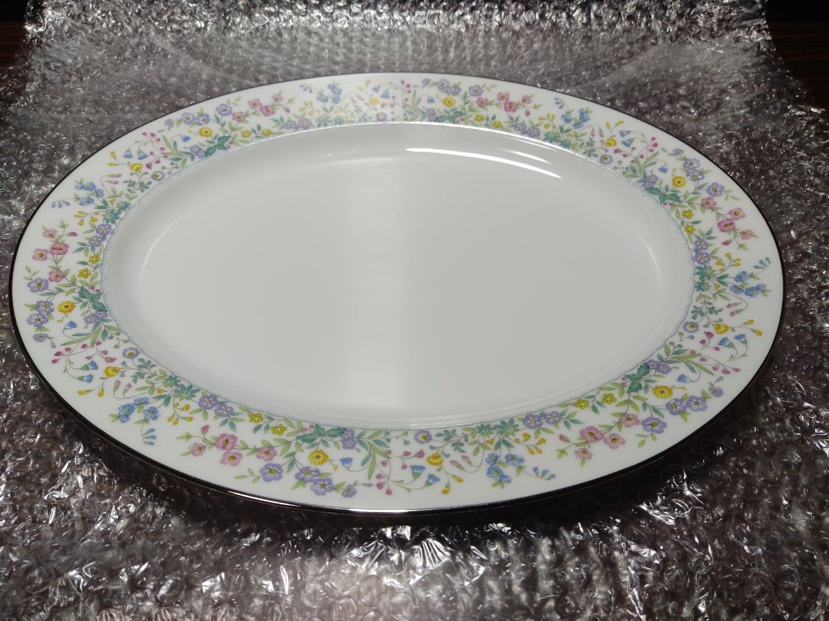 新品 ノリタケ 皿 大皿 Noritake SPRING GARDEN 2551