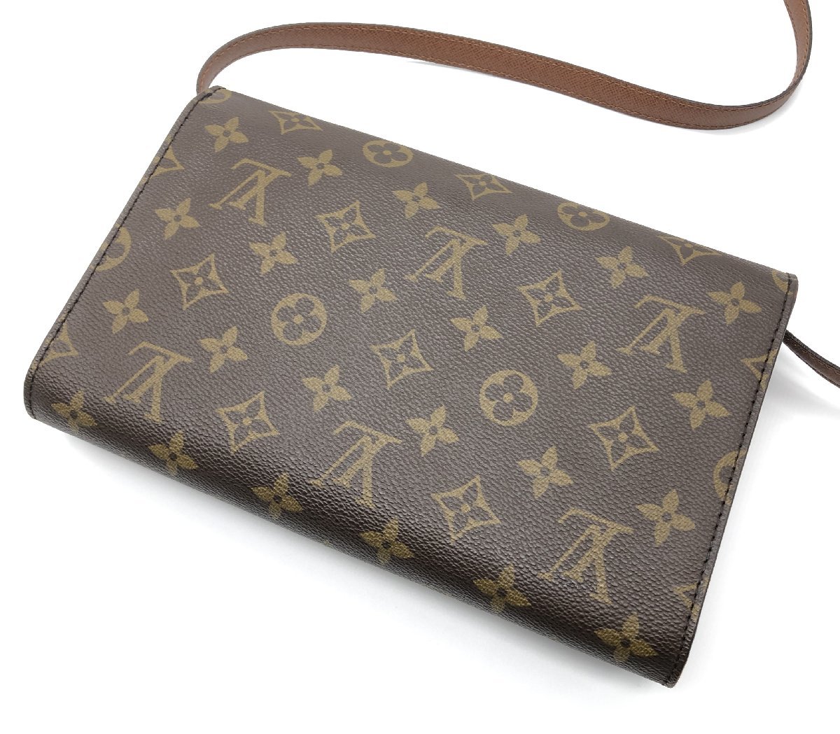 LOUIS VUITTON ルイヴィトン LV モノグラム 2WAY クラッチバッグ ショルダーバッグ M51797_画像3