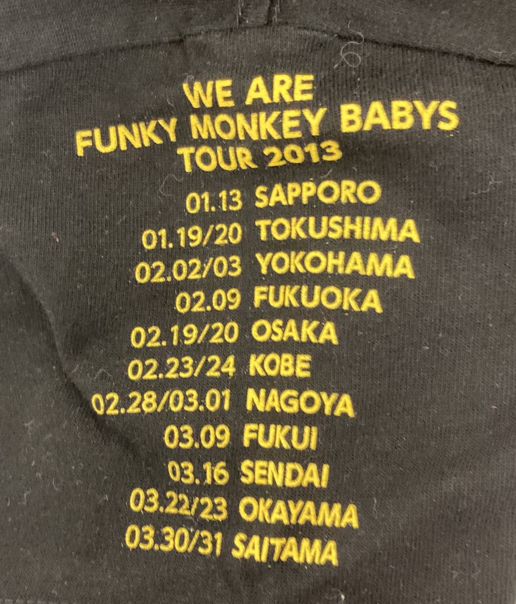 FUNKY MONKEY BABYS(ファンキーモンキーベイビーズ)　半袖Tシャツ　黒・プリント　150cm　男の子用　02_画像5