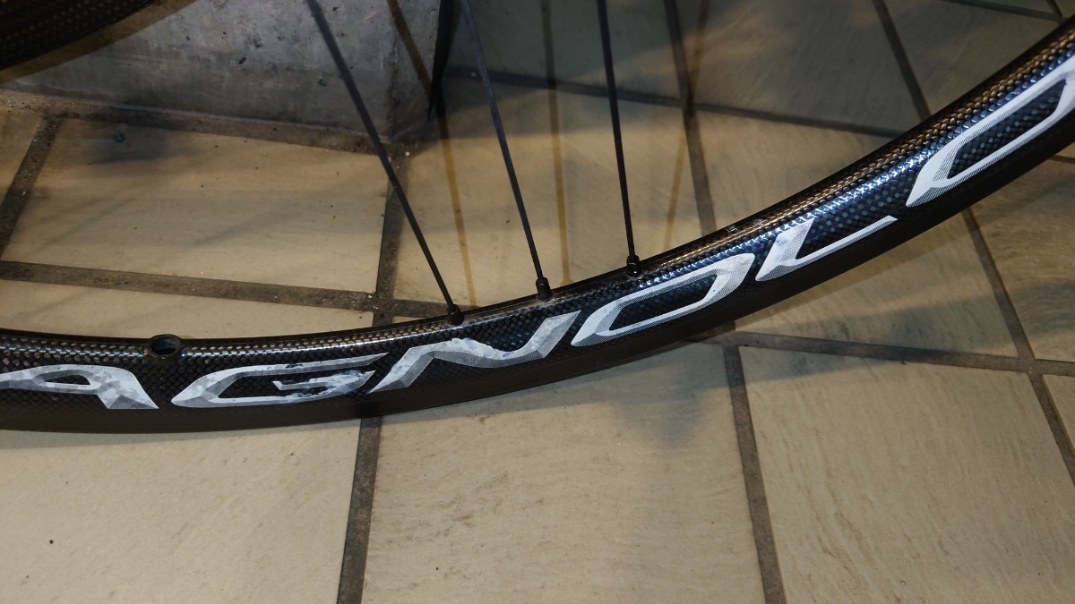 CAMPAGNOLO bora one 35 クリンチャー シマノ11s ロゴステッカー付_画像2