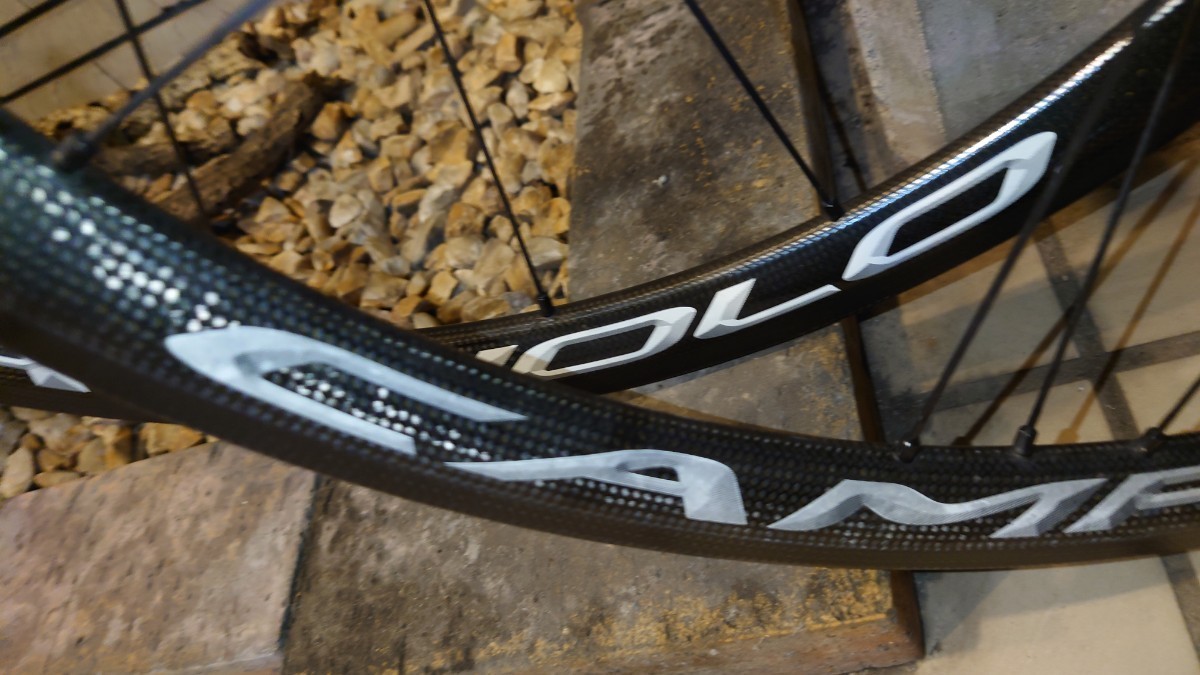 CAMPAGNOLO bora one 35 クリンチャー シマノ11s ロゴステッカー付_画像3