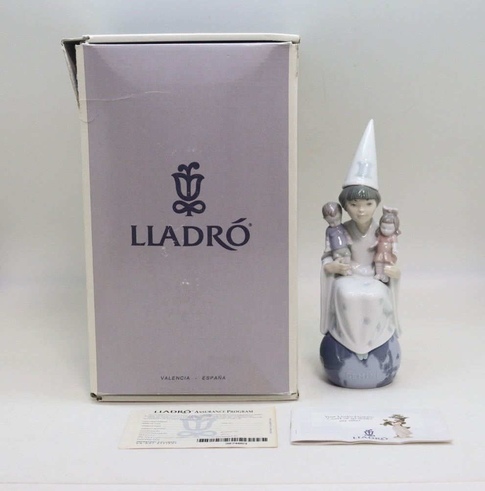 リヤドロ LLADRO 星座コレクション　#6219 ふたご座　フィギュリン 陶器人形 置物_画像1