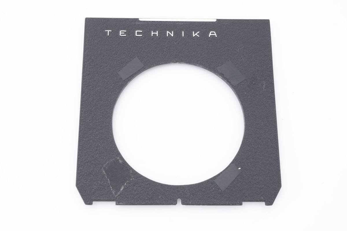 ★実用品★ Technika テヒニカ レンズボード 穴は約69mmです 60size 1994677 _画像1