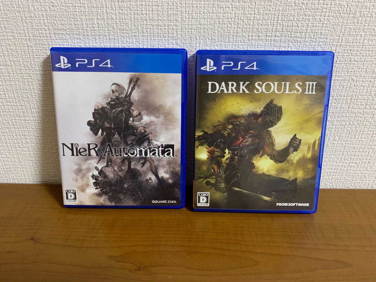 【送料無料】PlayStation4 PS4 Pro CUH-7000BB01 SSD 1TB換装済（おまけ：「NieR:Automata」「DARK SOULS III」）_画像4