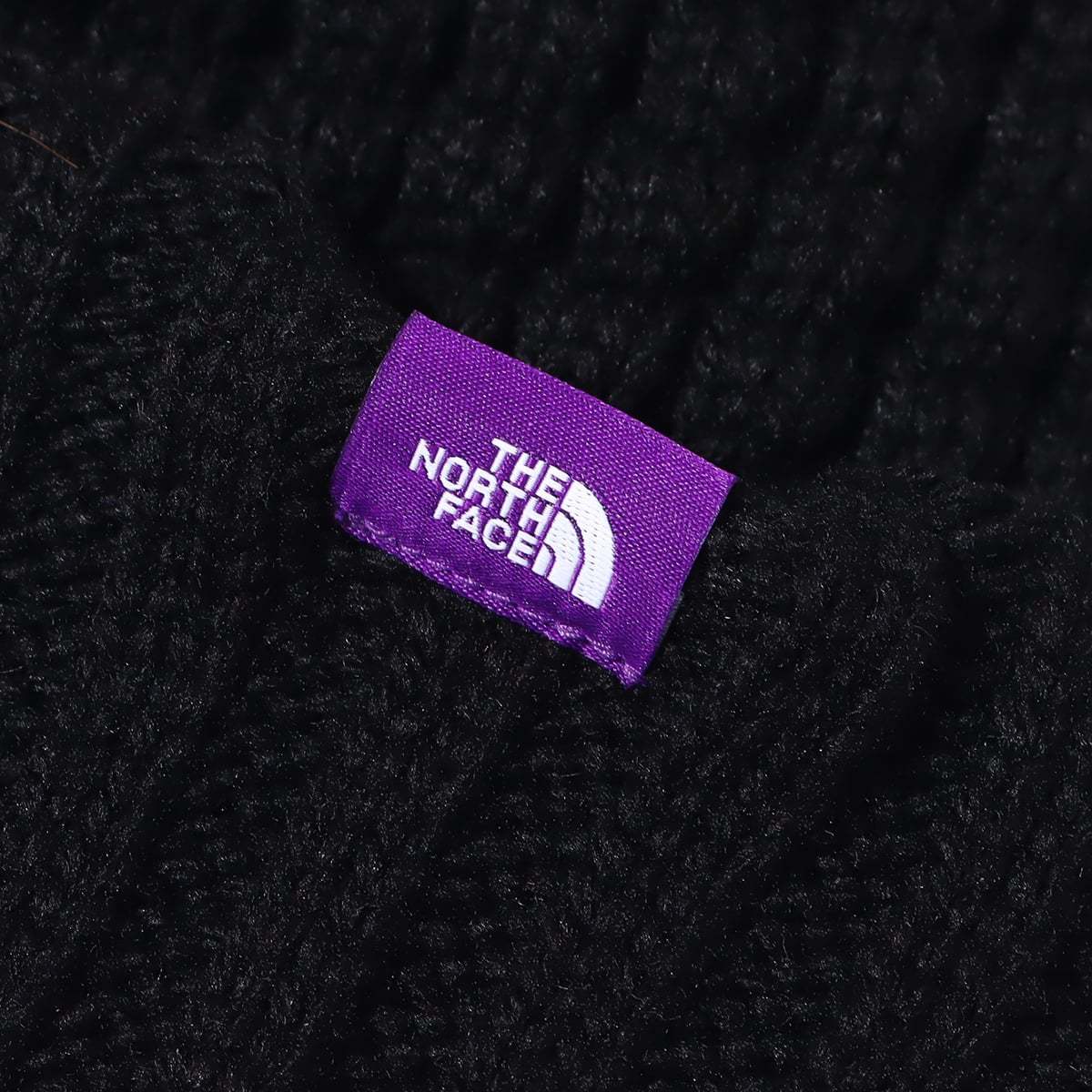  NN8255N ノースフェイス パープルレーベル ニットキャップ THE NORTH FACE PURPLE LABEL GORE-TEX INFINIUM Field Watch Cap ブラック_画像2