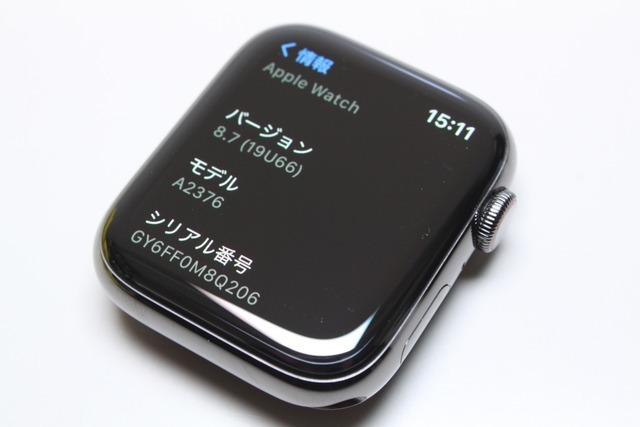 Apple Watch Series 6/GPS+ cell la-/ stainless steel 44mm/A2376(M09H3J/A)⑥