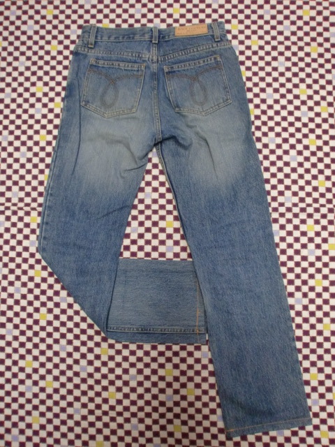 〇●【USED】JUICY COUTURE JEANS ジューシークチュール ダメージ風デニム 26●〇