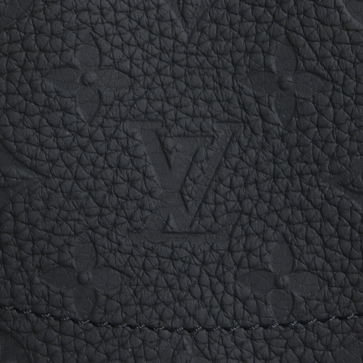 未使用品▼LOUIS VUITTON ルイヴィトン M55699 クリストファー MM トリヨンレザー モノグラム リュックサック/バックパック 黒 仏製 箱・袋_画像9