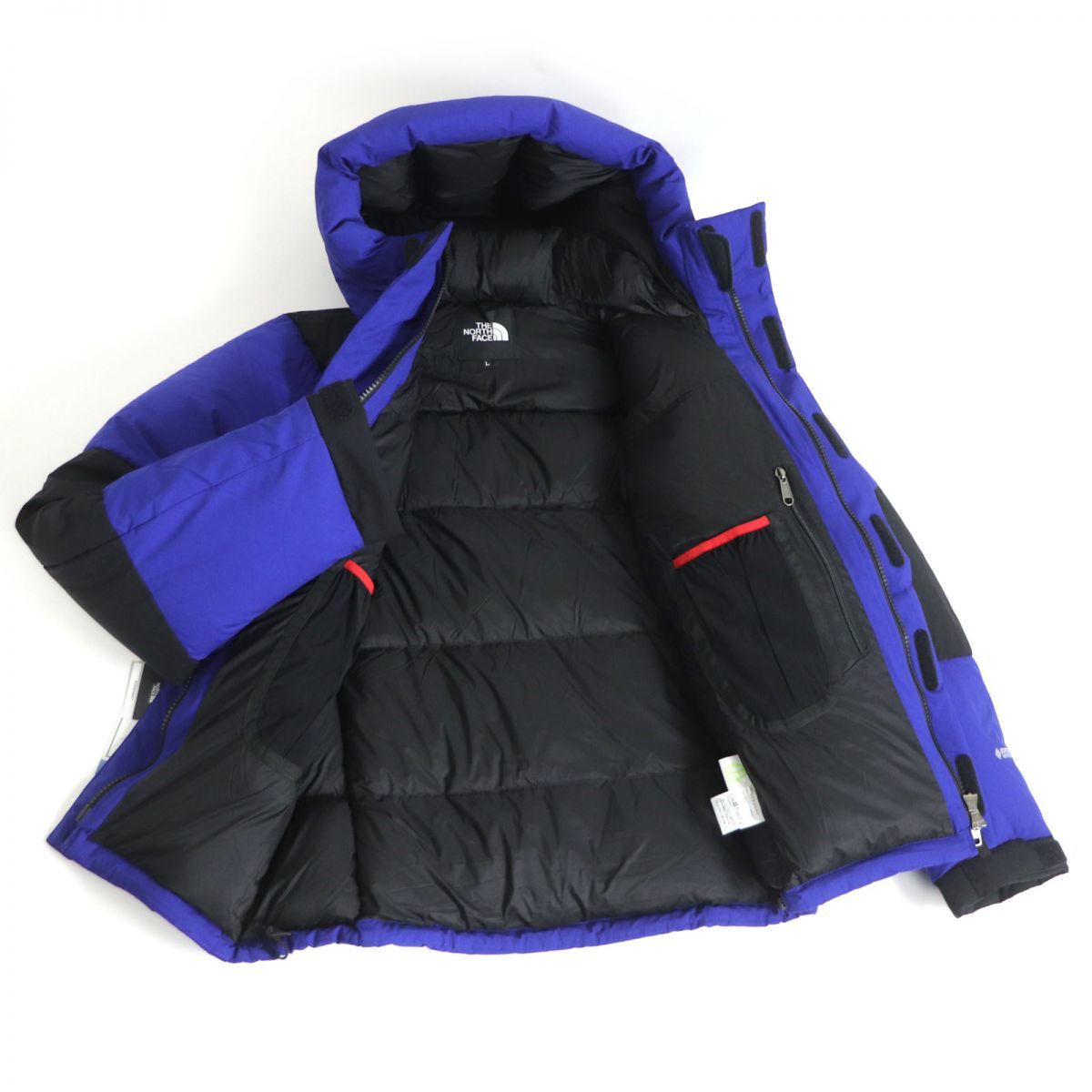 未使用品□22AW ザ ノースフェイス ND92240 ゴアテックス BALTRO LIGHT JACKET バルトロライト ダウンジャケット ラピスブルー L 正規品_画像3