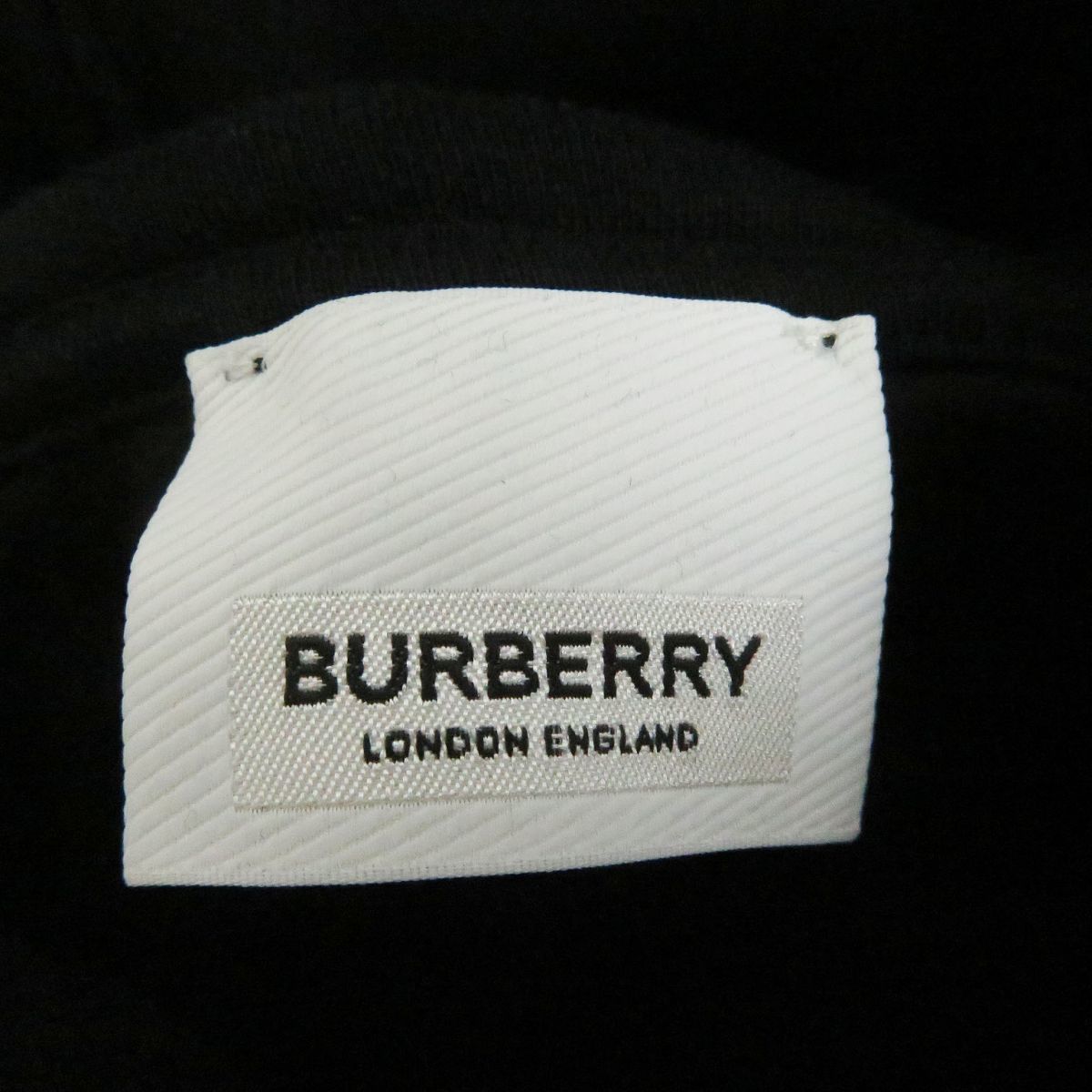  хорошая вещь *BURBERRY/ Burberry 8045552 задний дизайн логотипа обратная сторона ворсистый тянуть over тренировочный Parker /f-ti- черный XS стандартный товар мужской 