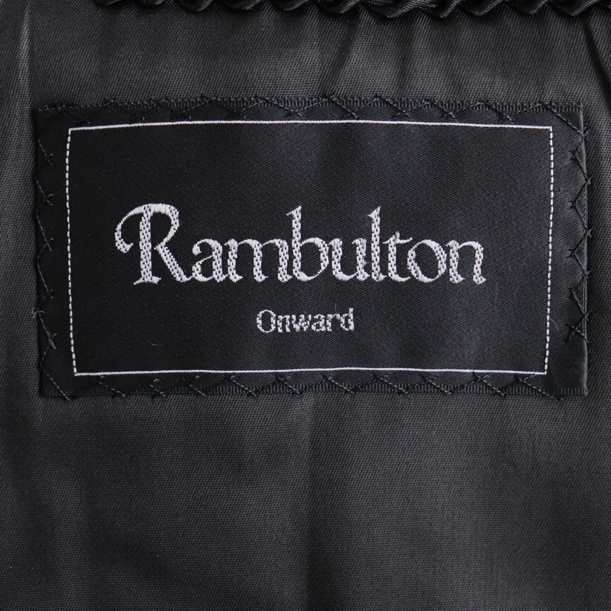 極美品☆Rambulton(ONWARD) ランブルトン(オンワード) MINK ミンク 本毛皮コート ダークブラウン 13号 毛質艶やか・柔らか◎_画像6