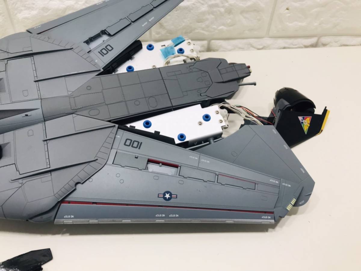 f12★1円～★戦闘機 F-14D アメリカ 海軍 ネイビー トムキャット アシェット?? 模型 プラモデル ※写真現状品の為ジャンク※部品取りに※_画像4