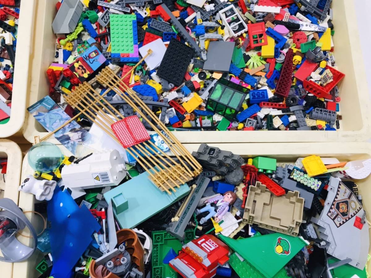 f78★約12㎏160サイズ1円～★ LEGO レゴブロック 大量 duplo デュプロ フィグ 基礎版 パーツ 大量 まとめ売 セット 現状品_画像7