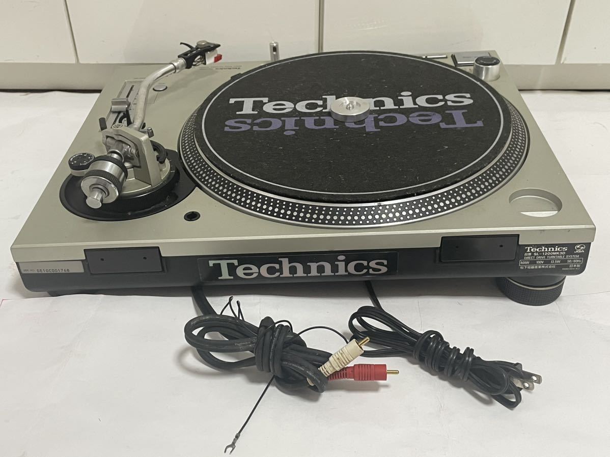 ☆最終値下げ☆テクニクス Technics SL-1200MK3D レコードプレーヤー ターンテーブル　 ジャンク品　現状販売_画像8