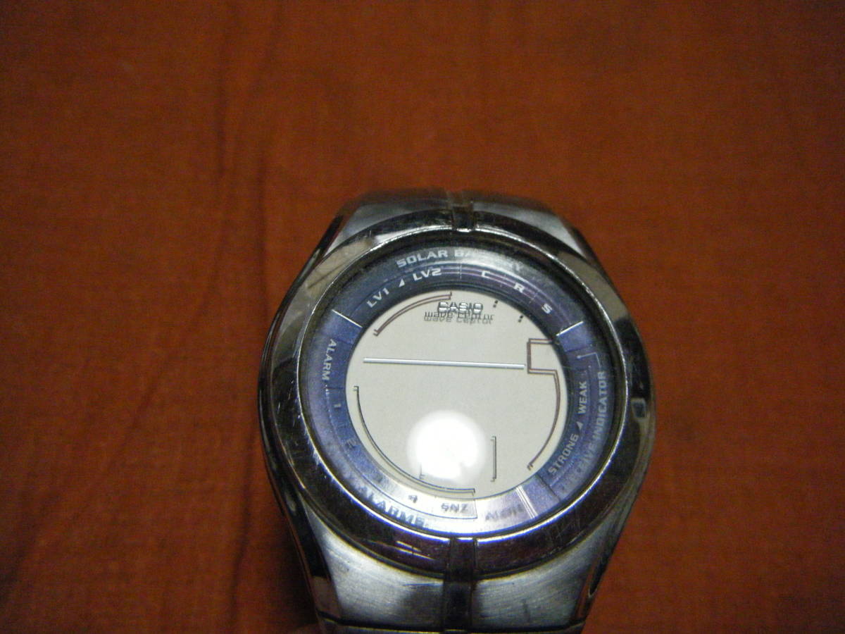 ●CASIO WV-100J 腕時計 ソーラー 時計 カシオ ジャンク●_画像2